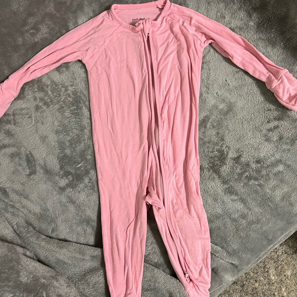 Little Sleepies Pink Zippy